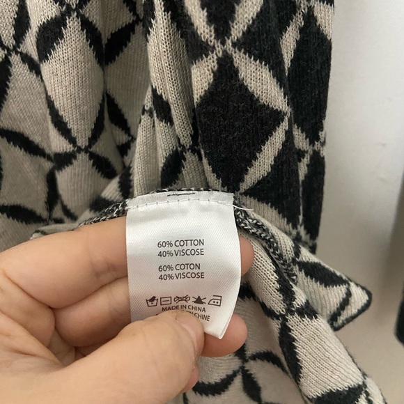 Belle Women’s Open Front Cardigan, Size small - Picture 7 of 9